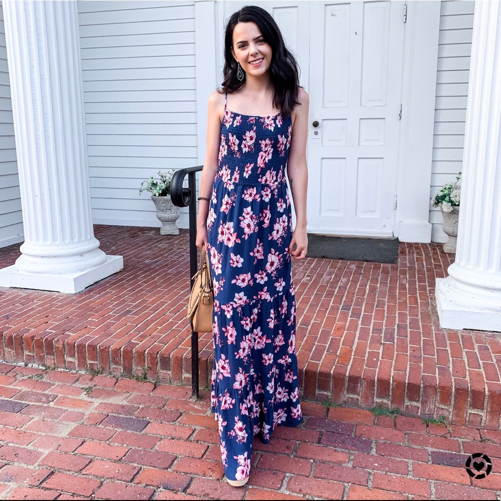 Floral maxi dress
